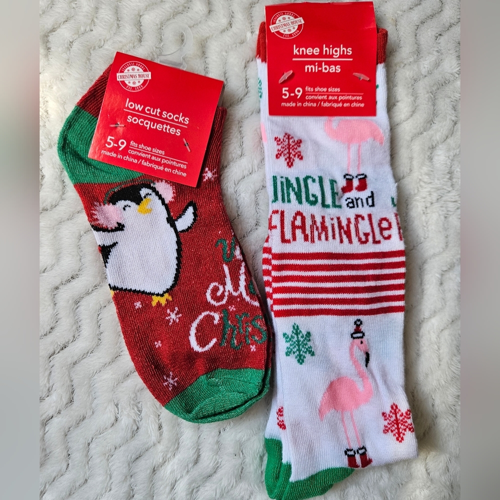 Christmas House Holiday Sock Bundle